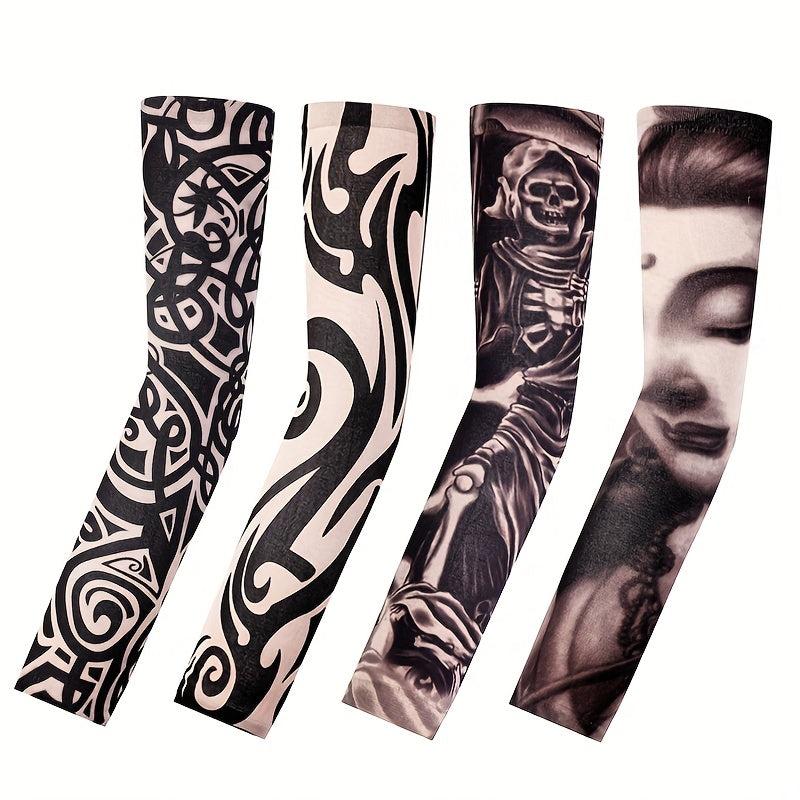 Cool Tattoo Sleeve for Sun Protection While Riding or Driving