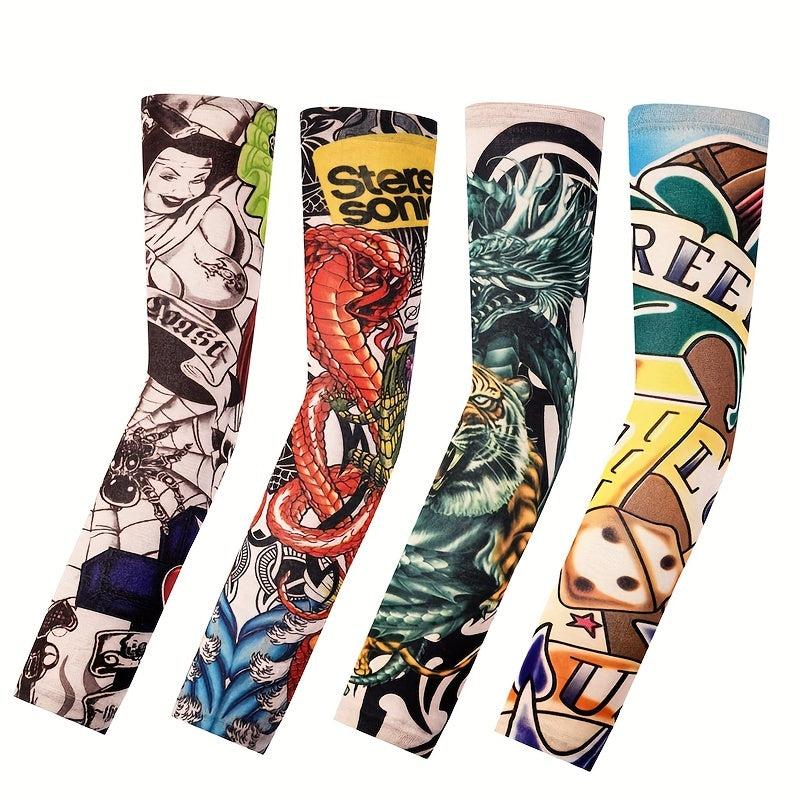 Cool Tattoo Sleeve for Sun Protection While Riding or Driving