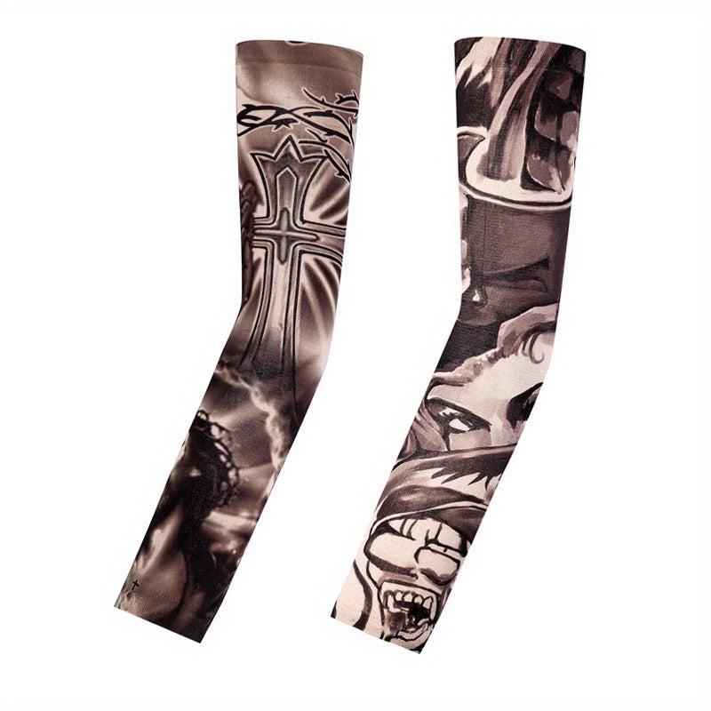 Cool Tattoo Sleeve for Sun Protection While Riding or Driving