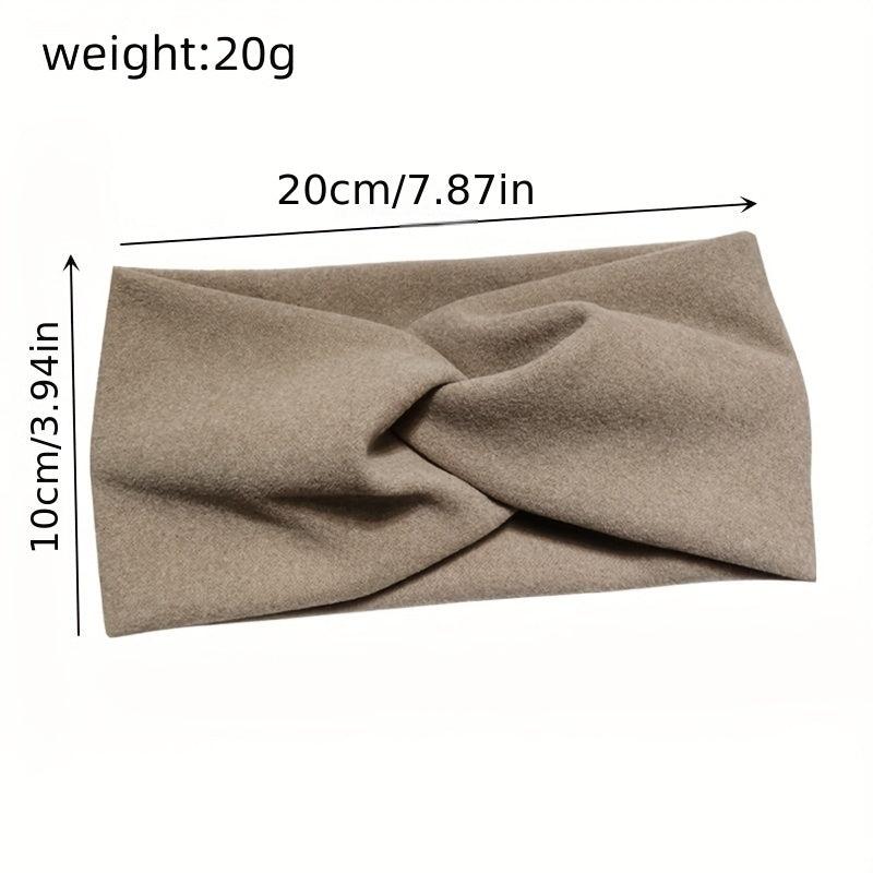 Sports Hair Bands Elastic Headband Cross Knotted Wide Headband