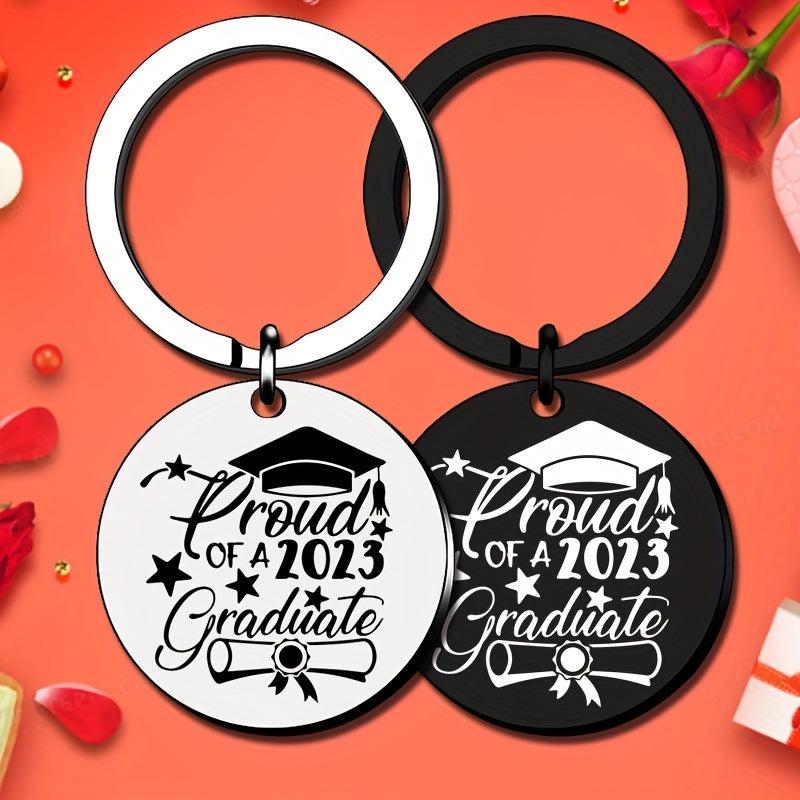 Senior Graduation High School College Inspirational Keychain Gift