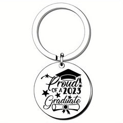 Senior Graduation High School College Inspirational Keychain Gift