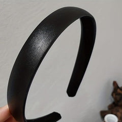 PU Leather Hair Press Hair Hoop Hair Clip