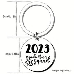 Senior Graduation Inspirational Keychain for Daughter Son