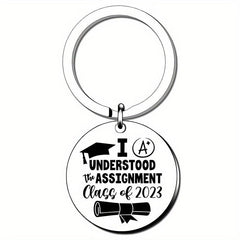 Class Of 2022 Graduation Key Chain Inspirational Gift For Men and Women