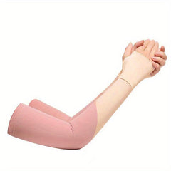 Summer Sunscreen Sleeves Ice Silk Sleeves Breathable Riding Sunscreen Gloves