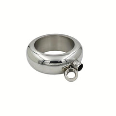 304 Stainless Steel Flask Funnel Cup Set + Round Bracelet Wrist Jewelry