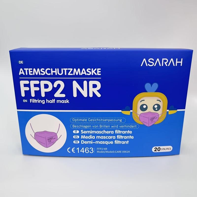 Sino Kid's Face Masks 20 Pack Breathable Child Mask