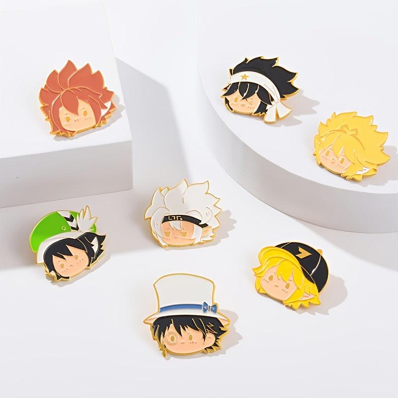 Detective Conan Alloy Brooch - Conan Griggin Character