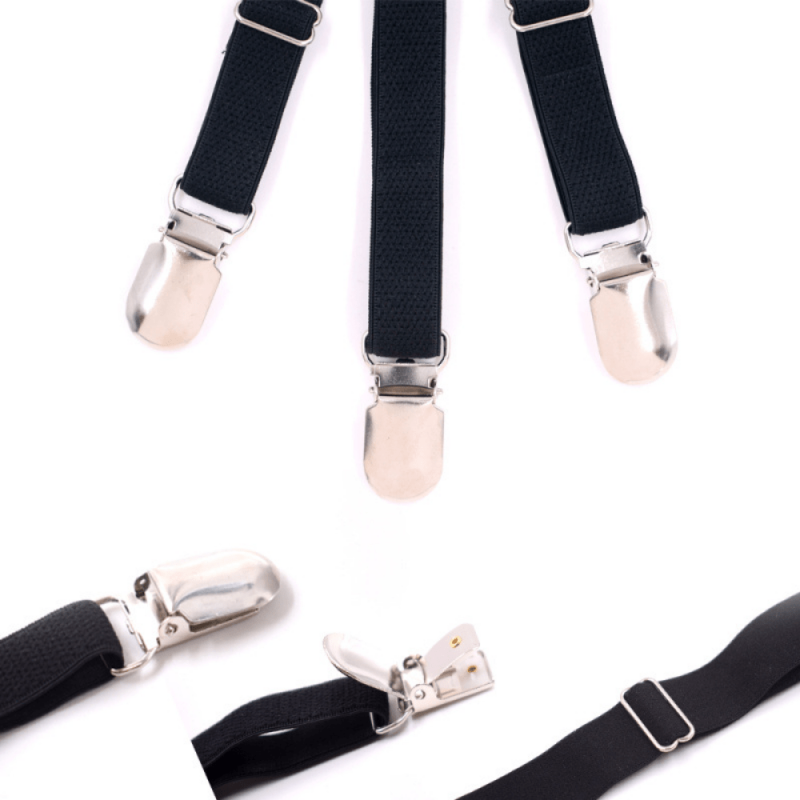 Men's Shirt Clip Anti Slip Garter Strap Shirt Fixing