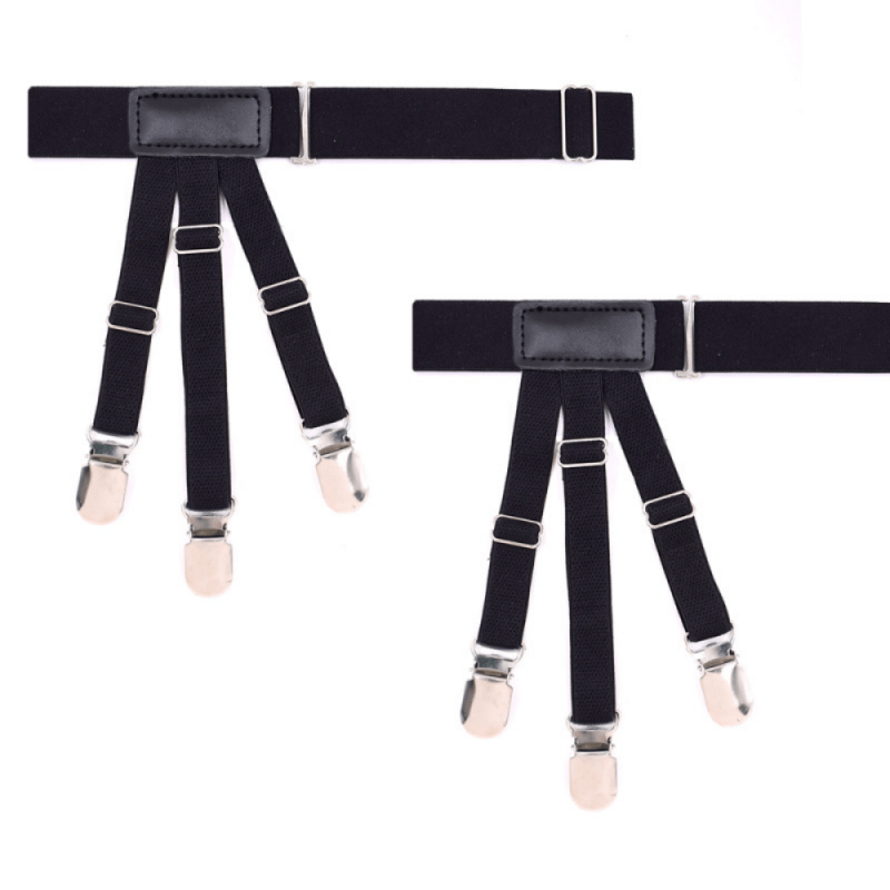 Men's Shirt Clip Anti Slip Garter Strap Shirt Fixing