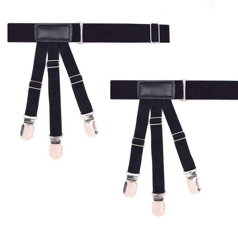 Men's Shirt Clip Anti Slip Garter Strap Shirt Fixing