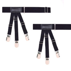 Men's Shirt Clip Anti Slip Garter Strap Shirt Fixing