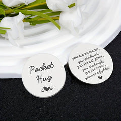 POCKET HUG Coin Inspirational Gift For Him Son Birthday Gift Motivational Gift