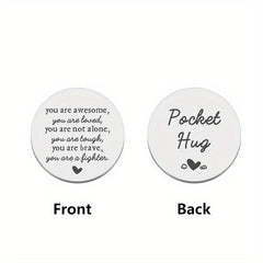 POCKET HUG Coin Inspirational Gift For Him Son Birthday Gift Motivational Gift