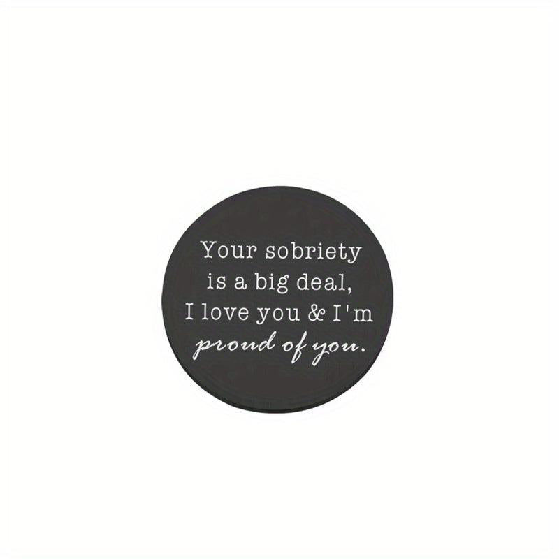 Sobriety Big Deal Token Stickers