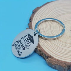 Funny Keychain For Seniors Women Men Graduation Gift