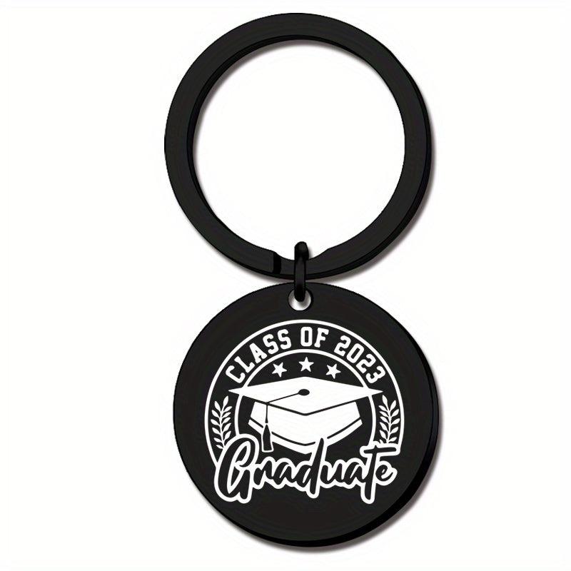 Funny Graduation Keychain for Her Him Class of 2022 High School College Grad