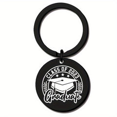 Funny Graduation Keychain for Her Him Class of 2022 High School College Grad