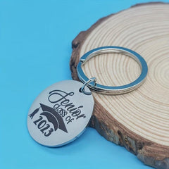 Funny Keychain For Seniors Women Men Graduation For Her Him College