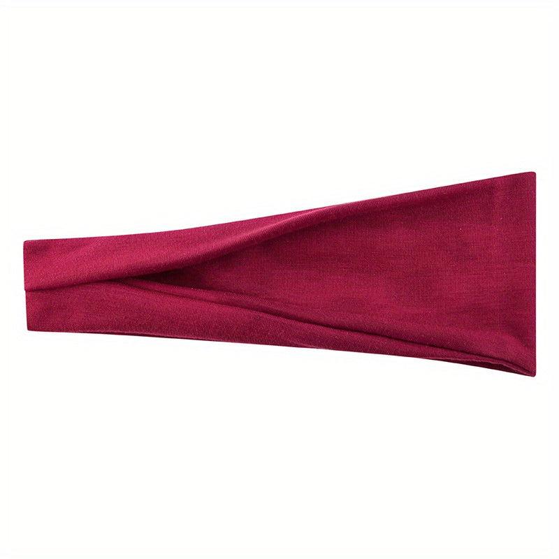 Men's Elastic Sports Headband Yoga Sweat Belt Bandana