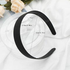 9pcs Matte Hair Bands Non Slip Solid Hair Accessories