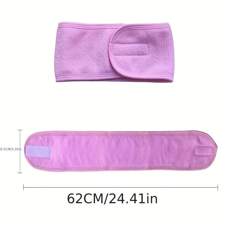 Adjustable Microfiber Headband for Face Washing & Skincare