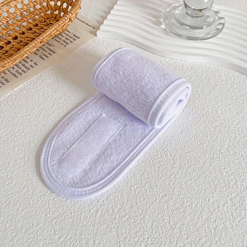 Adjustable Microfiber Headband for Face Washing & Skincare