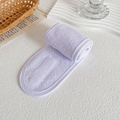 Adjustable Microfiber Headband for Face Washing & Skincare