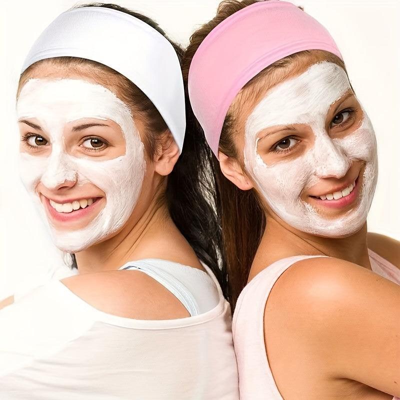 Adjustable Microfiber Headband for Face Washing & Skincare