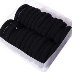 50Pcs Elastic Hair Tie Ponytail Holder Scrunchies Kids Accessories