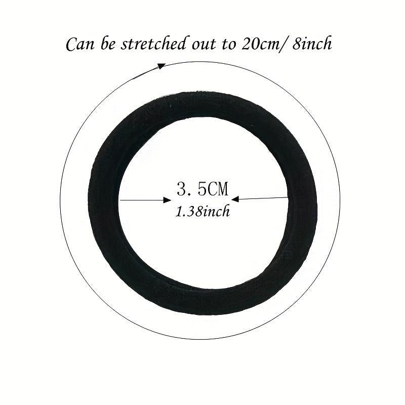 50Pcs Elastic Hair Tie Ponytail Holder Scrunchies Kids Accessories