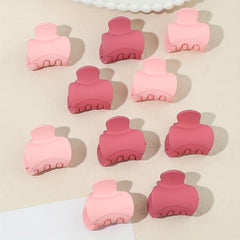 10pcs Small Hair Claw Non Slip Shark Claw Simple Style Hair Accessories