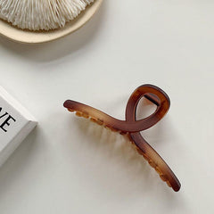 Matte Resin Hair Claw Clip for Thick Hair- Non Slip Grip