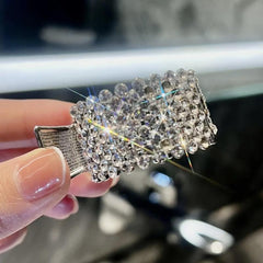 Rhinestone Crown Hairpin for Women Girls