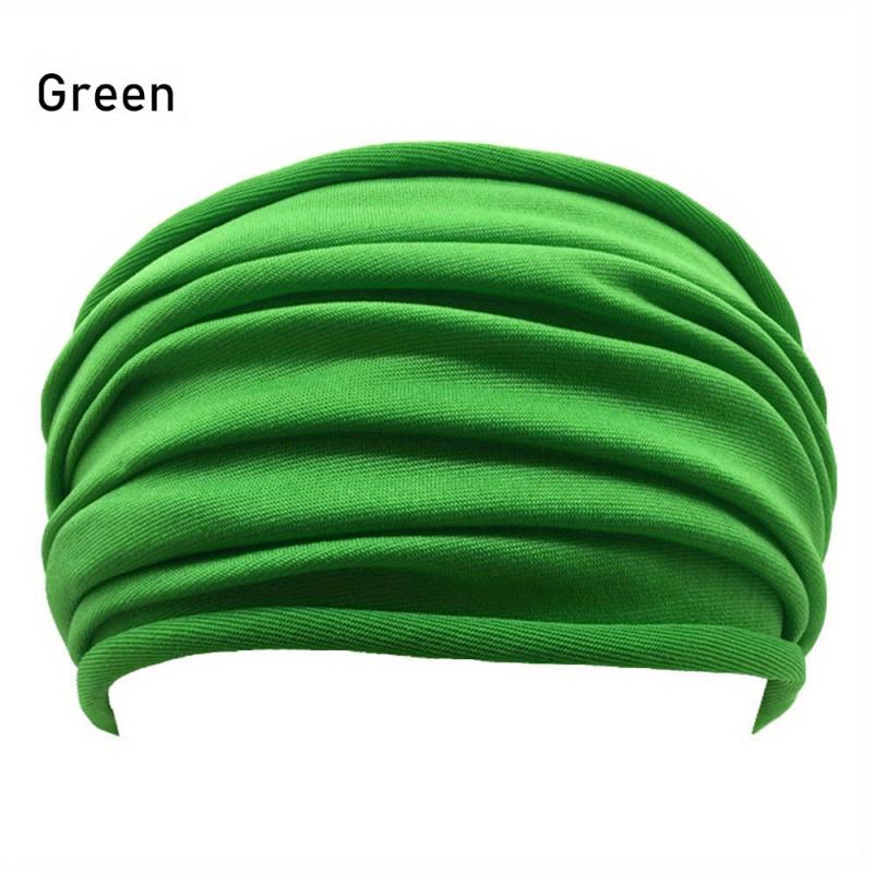 Women's Non-slip Foldable Yoga Headband Wide Brim Sports Headband