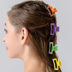6pcs Jelly Candy Hair Claw Acrylic Hair Claw Hair Claw Crab Hair Clip