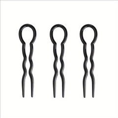 3pcs Vintage U-shaped Hairpins Hair Styling Accessories