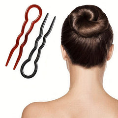 3pcs Vintage U-shaped Hairpins Hair Styling Accessories