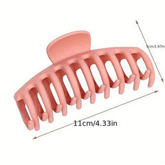 5 Large Matte Hair Claw Clips Non Slip Strong Hold Hair Jaw Clip Thick Hair