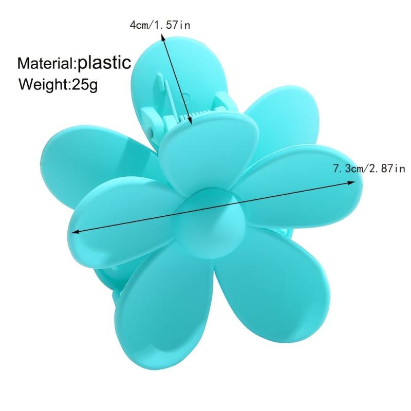 Flower Hair Clips Big Claw Clips Strong Hold For Women