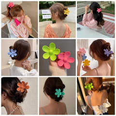 Flower Hair Clips Big Claw Clips Strong Hold For Women