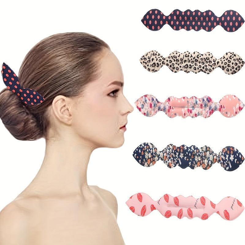 Sponge Rabbit Ears Bun Maker Hair Styling Tool Hair Piece