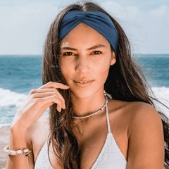 Retro Pilates Elastic Hair Bands Yoga Headband Running Cycling Sweatband