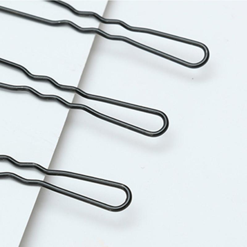 50pcs Metal U Shape Bobby Pins Hair Clip for Girls Women