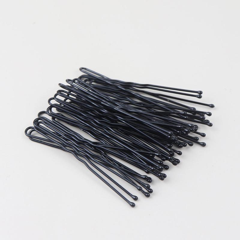 50pcs Metal U Shape Bobby Pins Hair Clip for Girls Women
