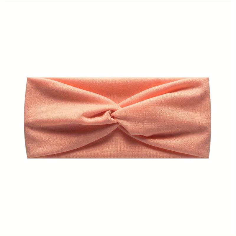 Solid Cross Knotted Headband Hair Band Style Hair Accessories
