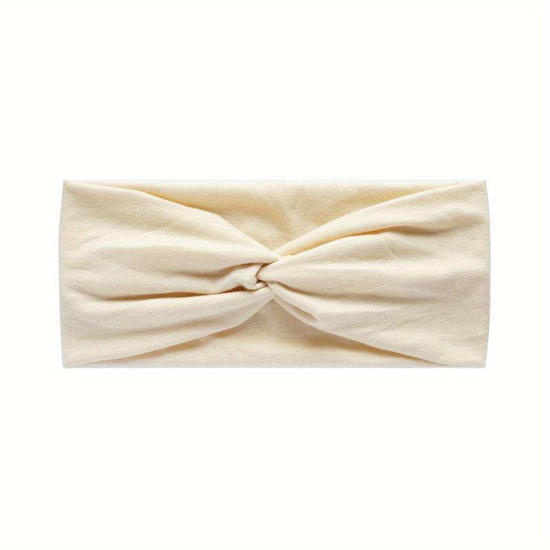 Solid Cross Knotted Headband Hair Band Style Hair Accessories