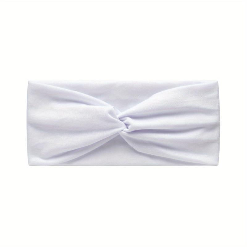 Solid Cross Knotted Headband Hair Band Style Hair Accessories