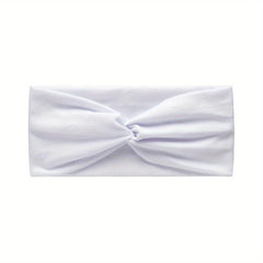 Solid Cross Knotted Headband Hair Band Style Hair Accessories